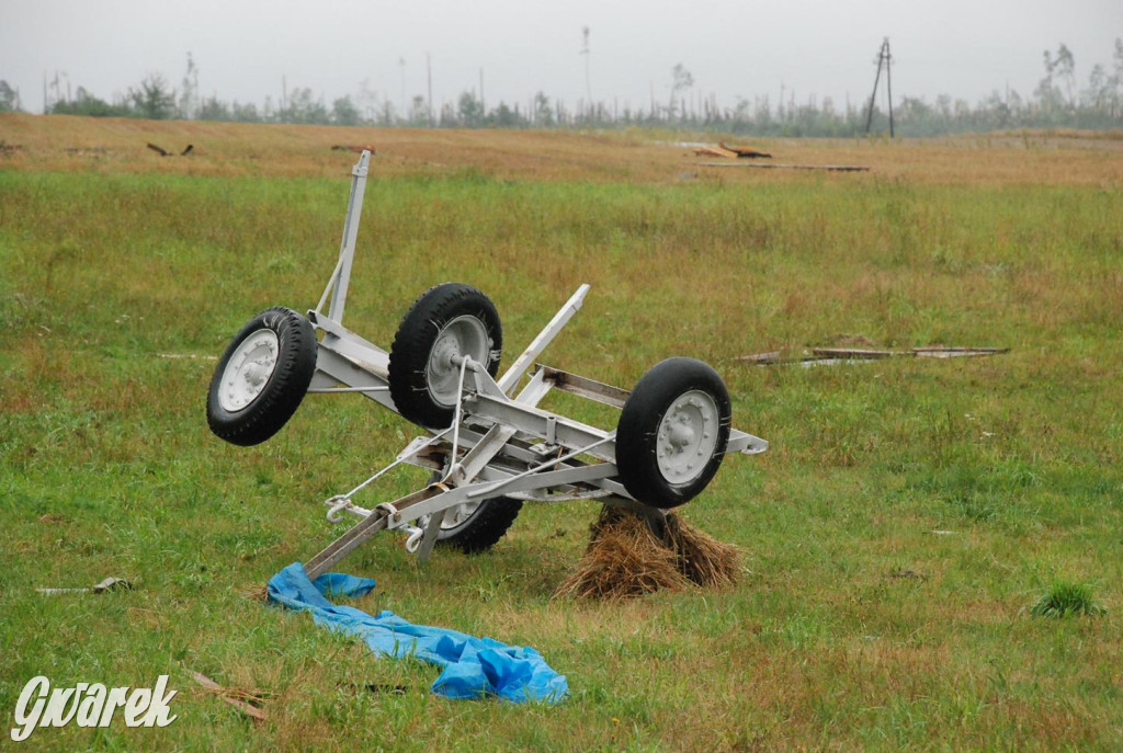 Trąba powietrzna w lublinieckim. Mija 15 lat