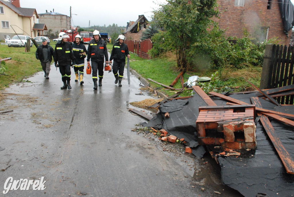 Trąba powietrzna w lublinieckim. Mija 15 lat