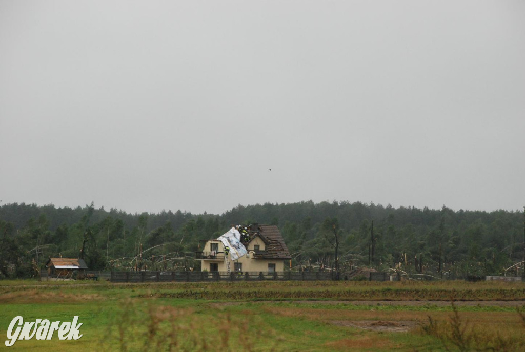 Trąba powietrzna w lublinieckim. Mija 15 lat