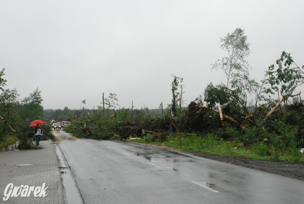 Trąba powietrzna w lublinieckim. Mija 15 lat