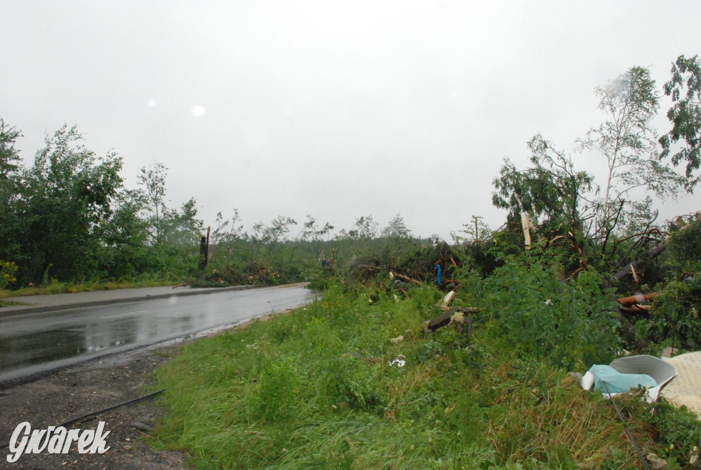 Trąba powietrzna w lublinieckim. Mija 15 lat