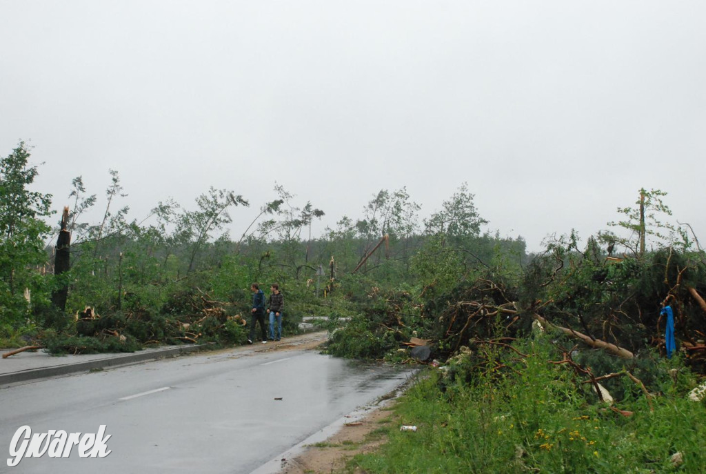 Trąba powietrzna w lublinieckim. Mija 15 lat