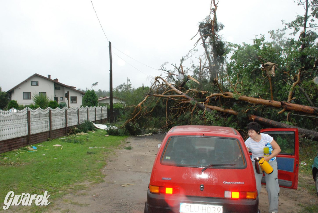 Trąba powietrzna w lublinieckim. Mija 15 lat