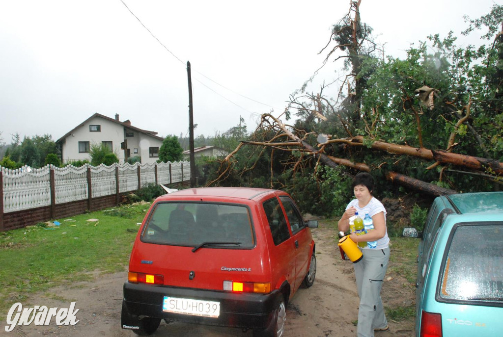 Trąba powietrzna w lublinieckim. Mija 15 lat