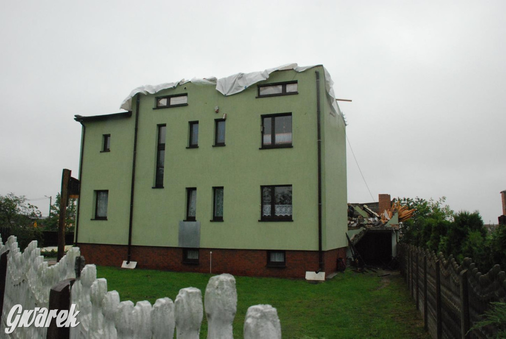 Trąba powietrzna w lublinieckim. Mija 15 lat