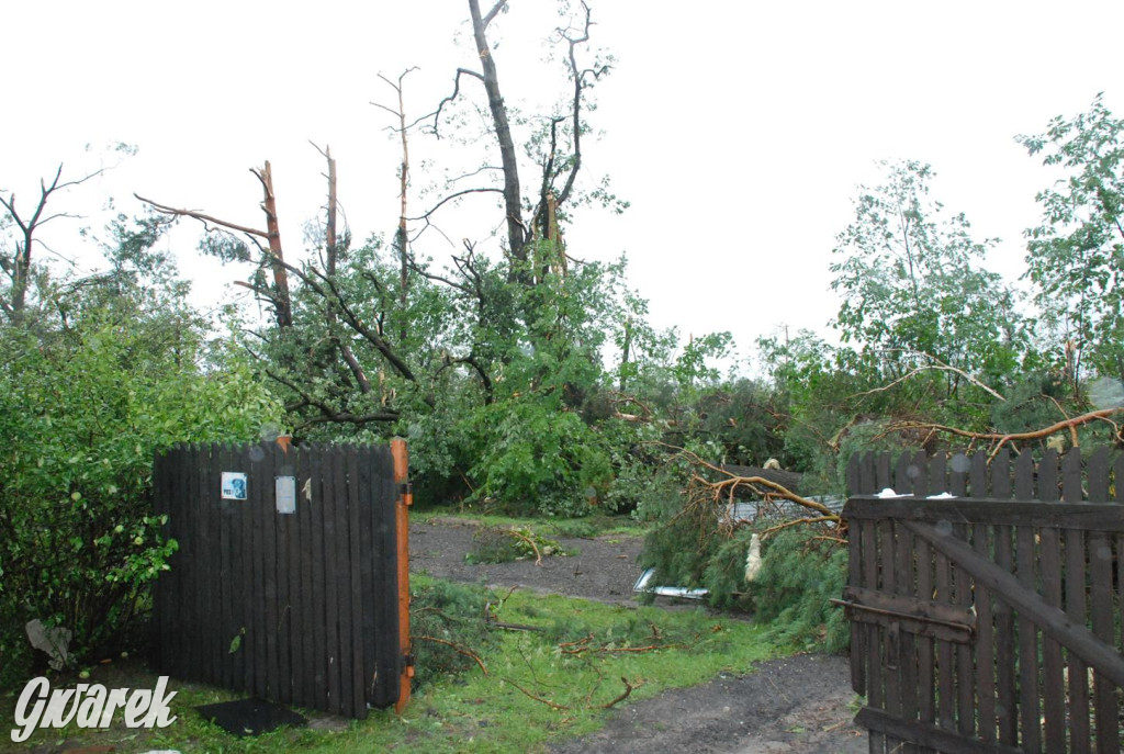 Trąba powietrzna w lublinieckim. Mija 15 lat