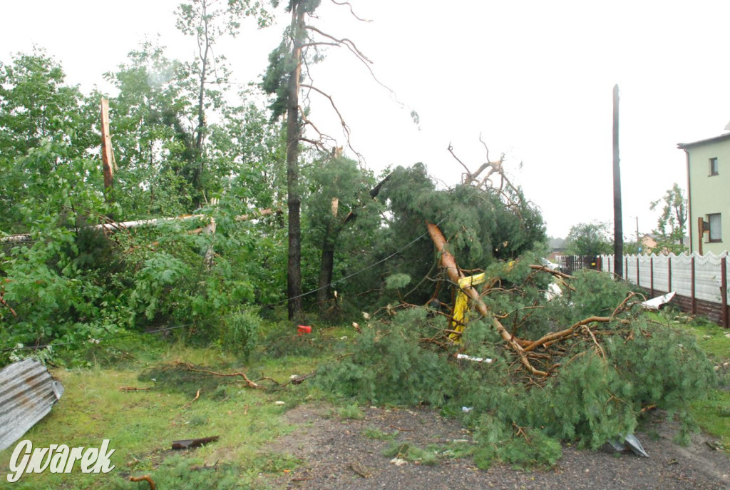 Trąba powietrzna w lublinieckim. Mija 15 lat
