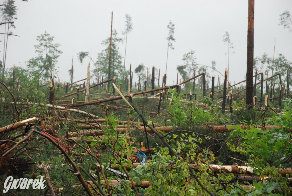 Trąba powietrzna w lublinieckim. Mija 15 lat