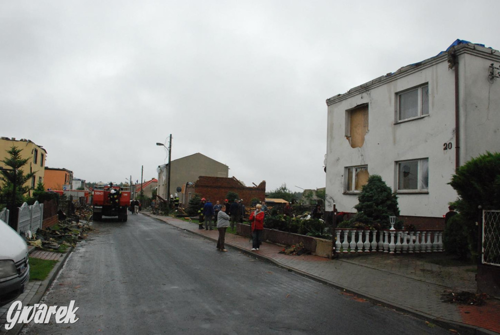 Trąba powietrzna w lublinieckim. Mija 15 lat