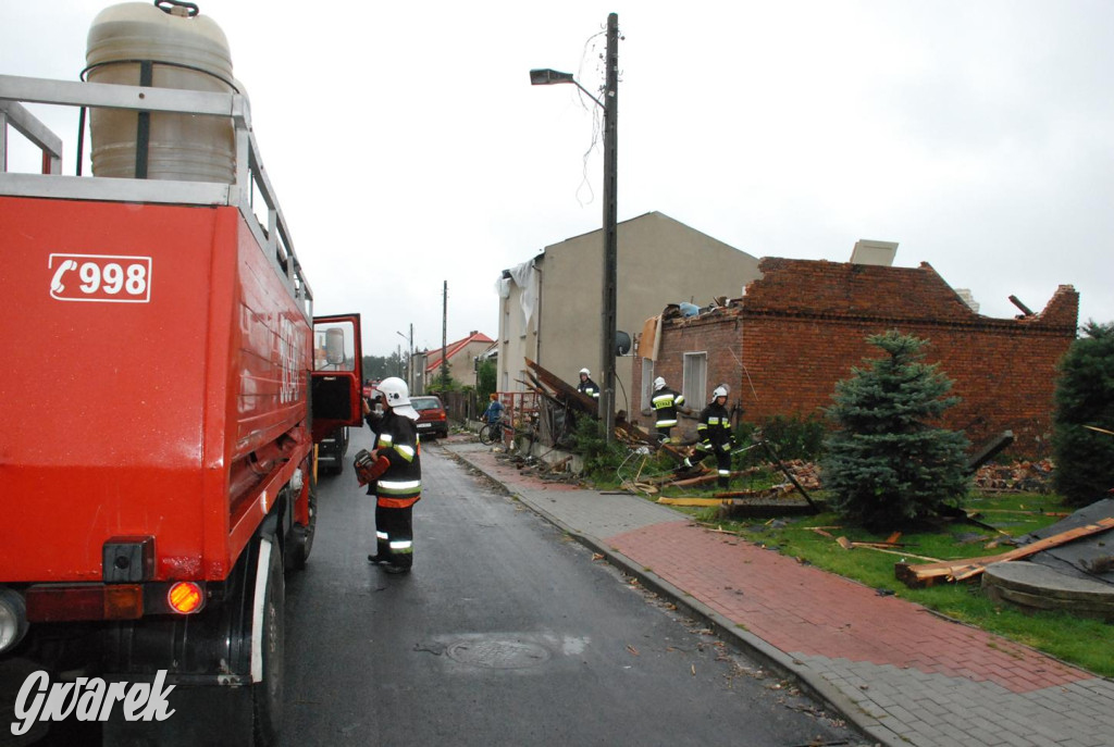 Trąba powietrzna w lublinieckim. Mija 15 lat