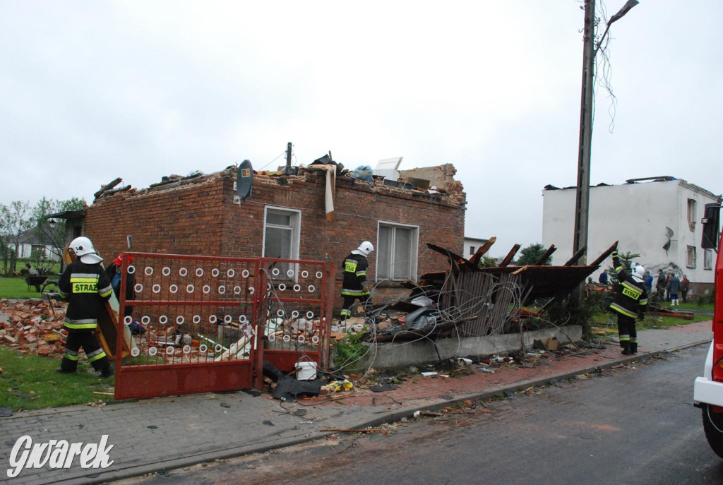 Trąba powietrzna w lublinieckim. Mija 15 lat