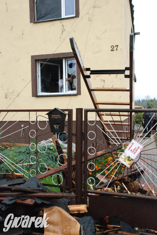 Trąba powietrzna w lublinieckim. Mija 15 lat