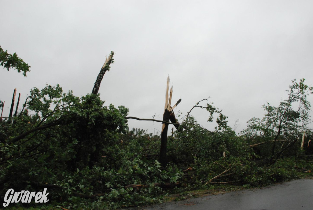 Trąba powietrzna w lublinieckim. Mija 15 lat
