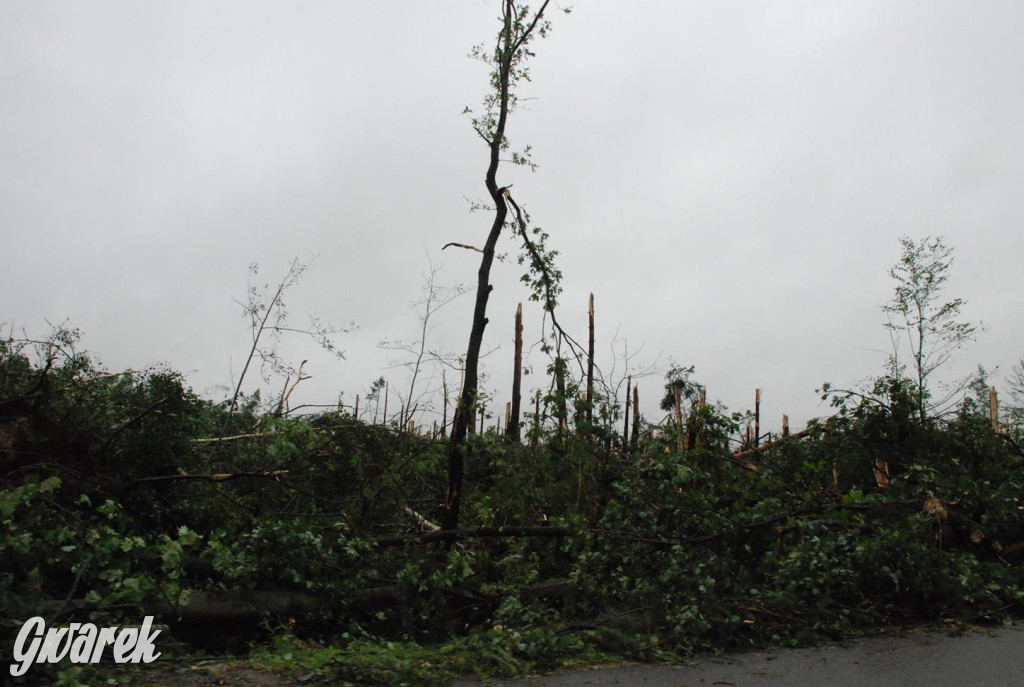 Trąba powietrzna w lublinieckim. Mija 15 lat