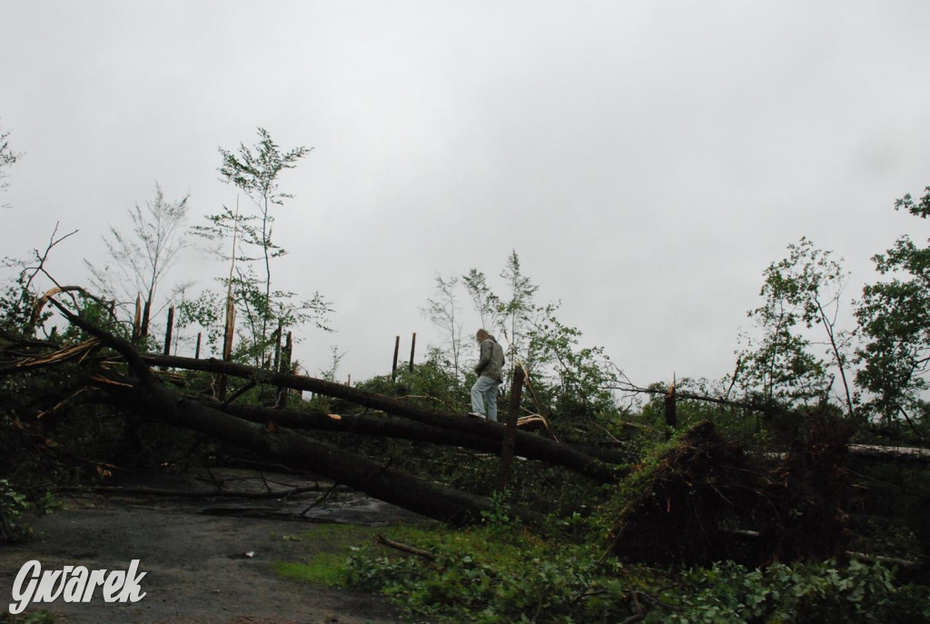 Trąba powietrzna w lublinieckim. Mija 15 lat
