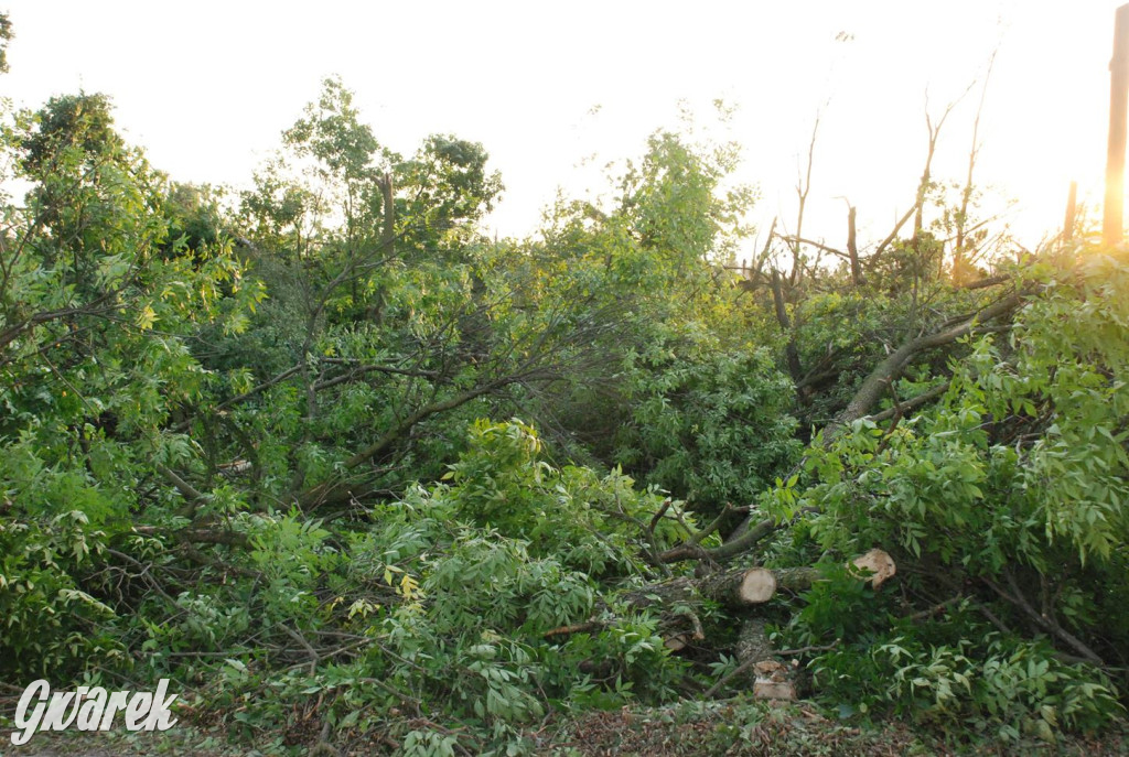 Trąba powietrzna w lublinieckim. Mija 15 lat