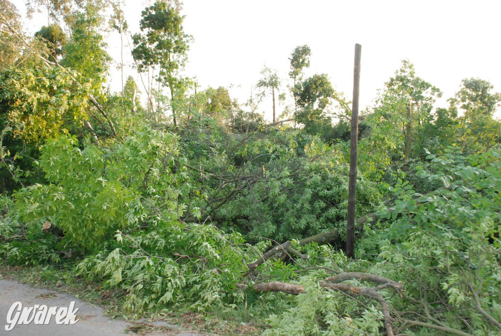 Trąba powietrzna w lublinieckim. Mija 15 lat