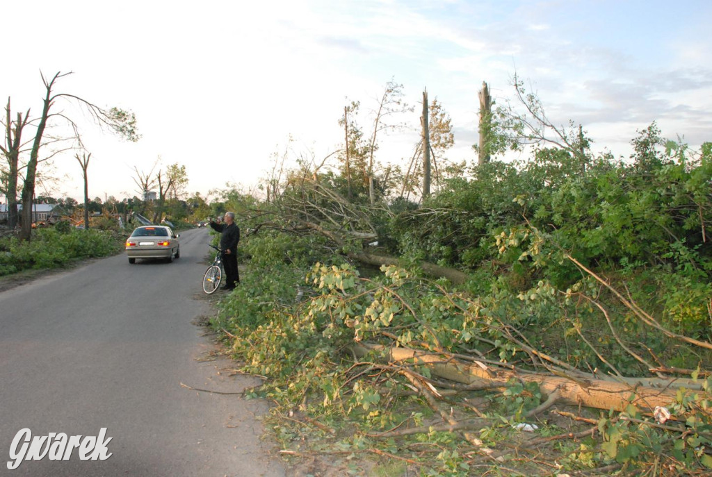 Trąba powietrzna w lublinieckim. Mija 15 lat
