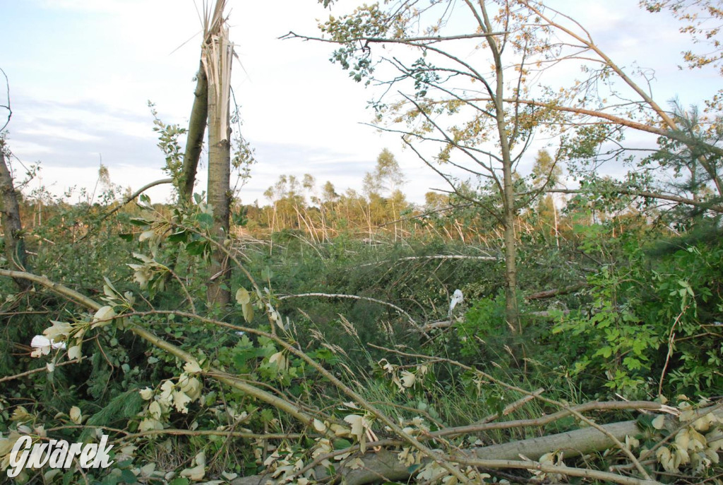 Trąba powietrzna w lublinieckim. Mija 15 lat