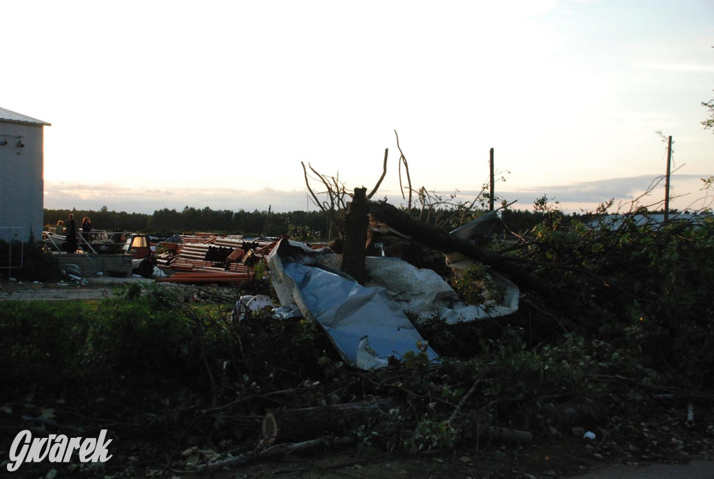 Trąba powietrzna w lublinieckim. Mija 15 lat
