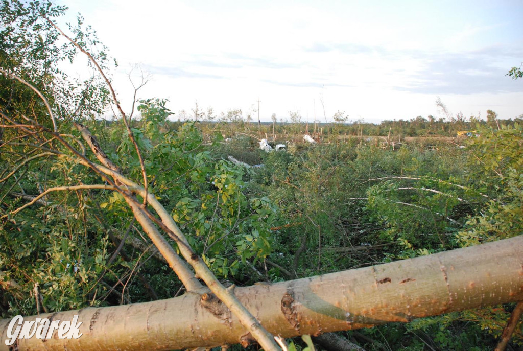 Trąba powietrzna w lublinieckim. Mija 15 lat