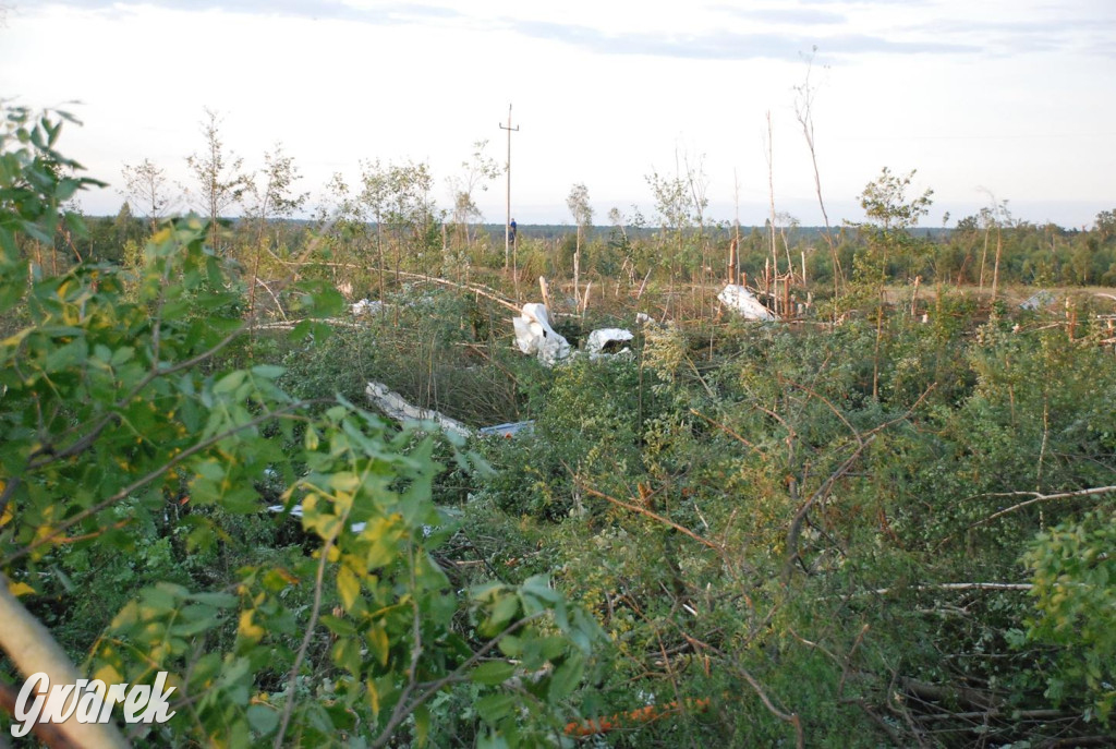 Trąba powietrzna w lublinieckim. Mija 15 lat