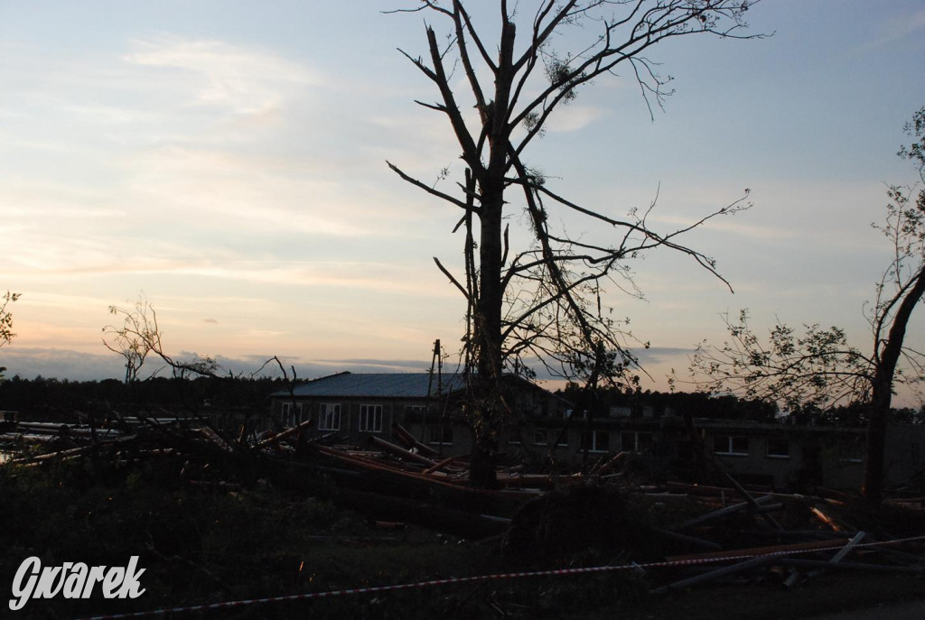 Trąba powietrzna w lublinieckim. Mija 15 lat