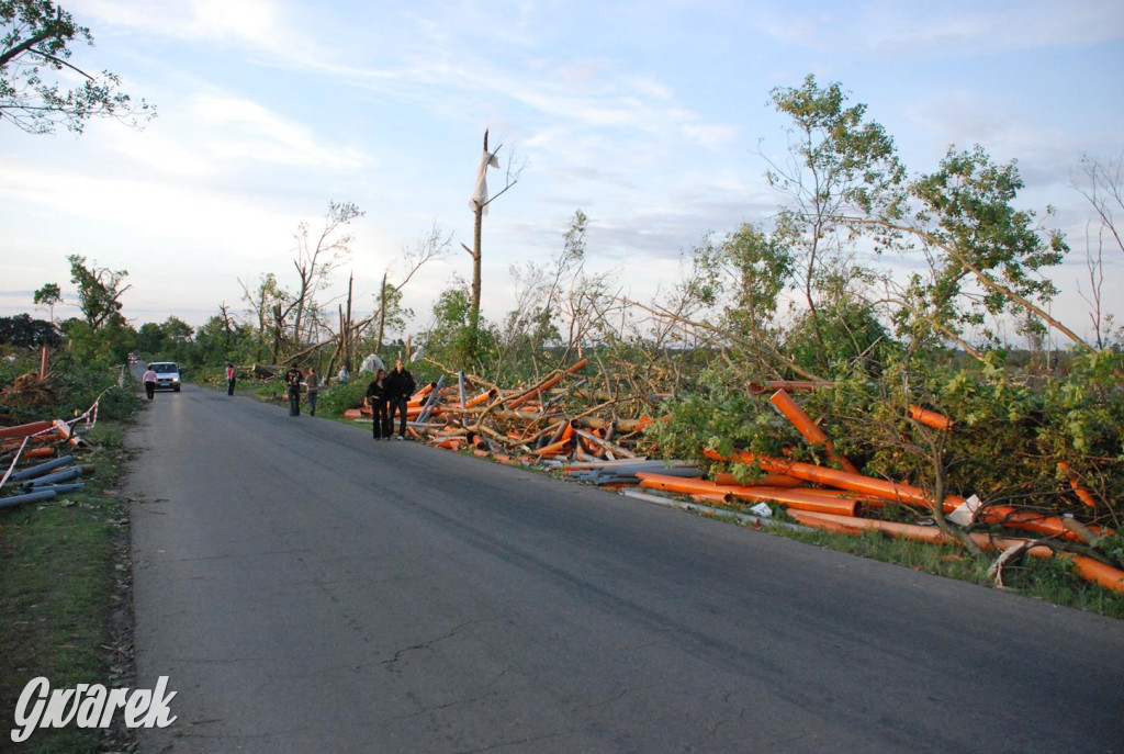 Trąba powietrzna w lublinieckim. Mija 15 lat