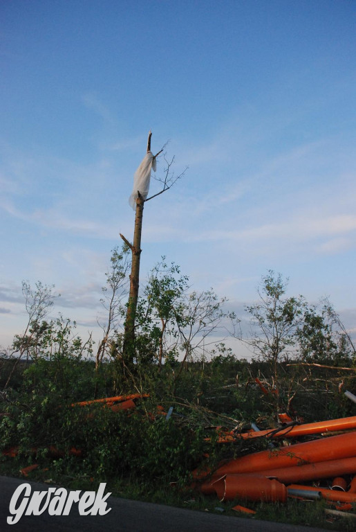 Trąba powietrzna w lublinieckim. Mija 15 lat