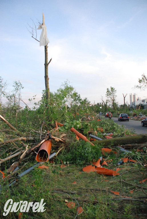 Trąba powietrzna w lublinieckim. Mija 15 lat
