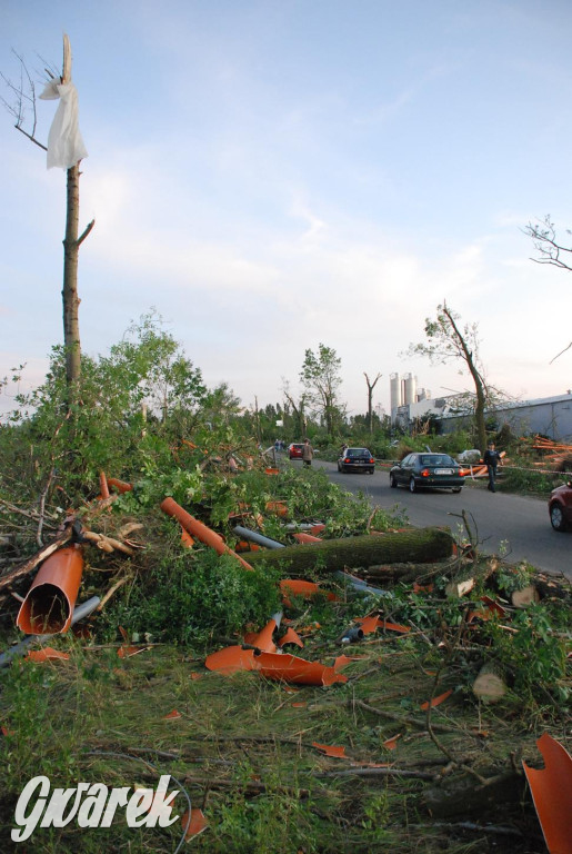 Trąba powietrzna w lublinieckim. Mija 15 lat