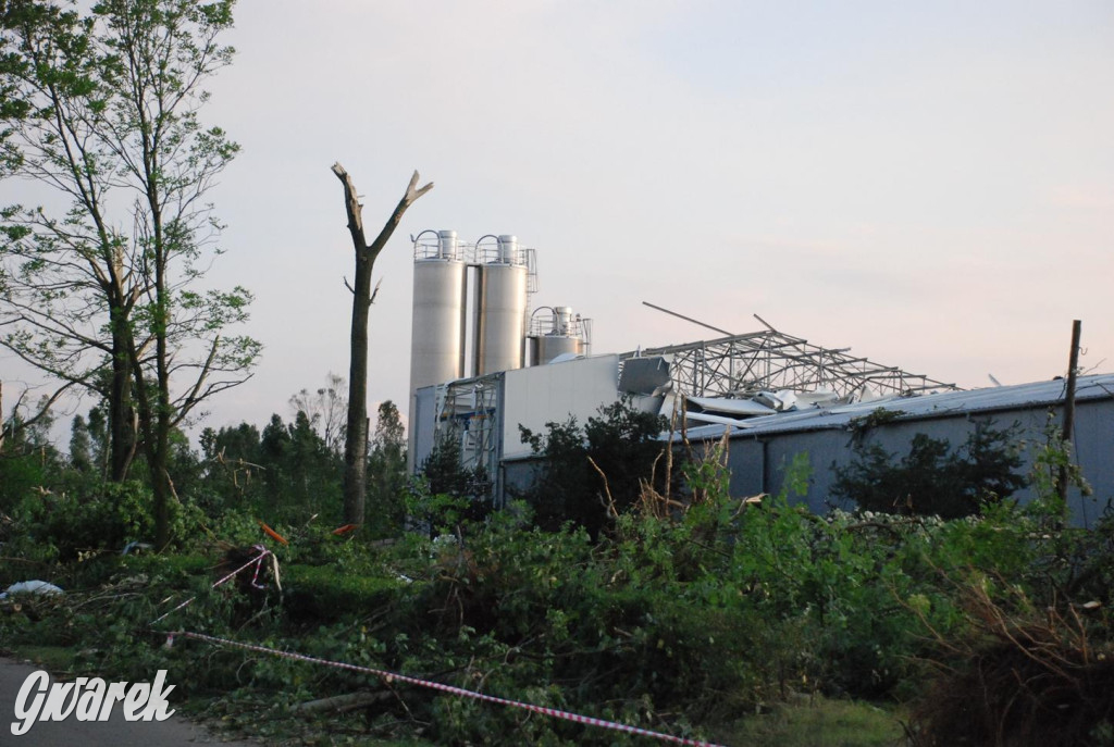 Trąba powietrzna w lublinieckim. Mija 15 lat