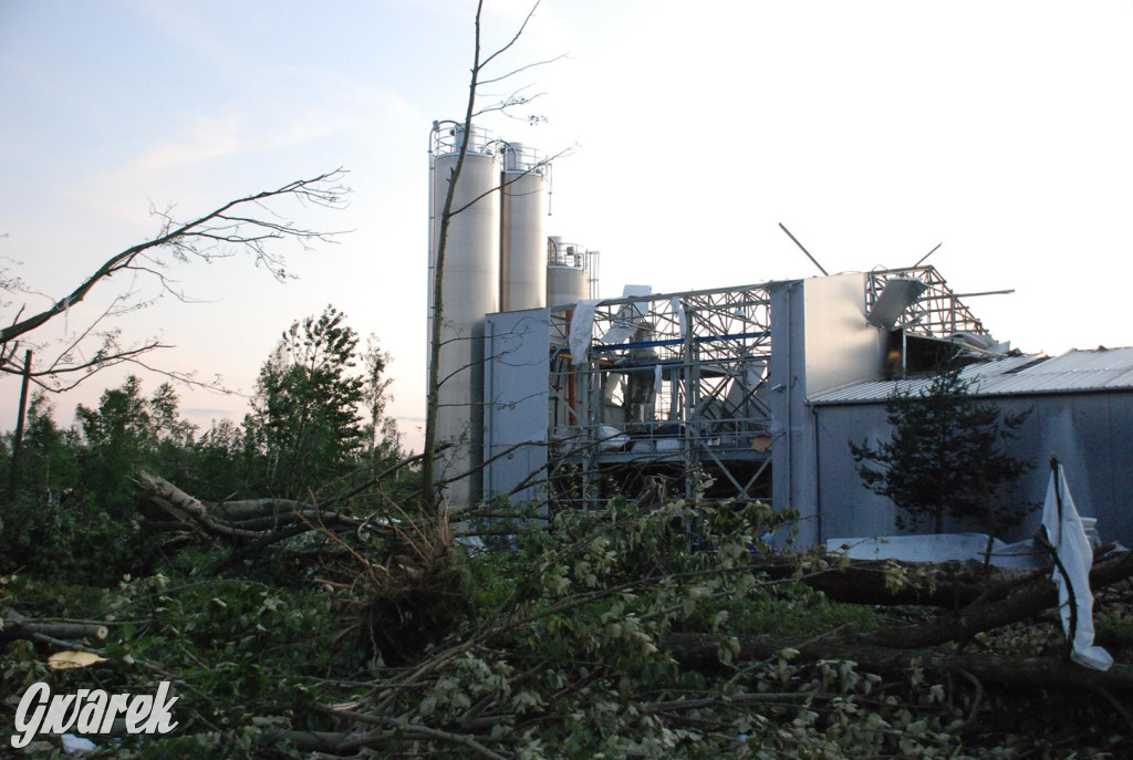 Trąba powietrzna w lublinieckim. Mija 15 lat