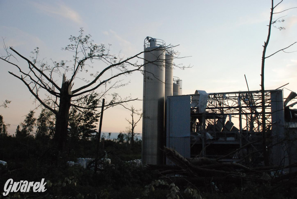 Trąba powietrzna w lublinieckim. Mija 15 lat