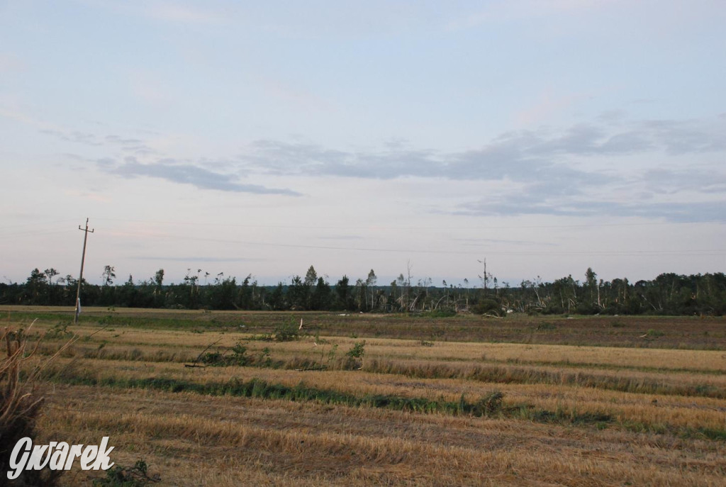 Trąba powietrzna w lublinieckim. Mija 15 lat
