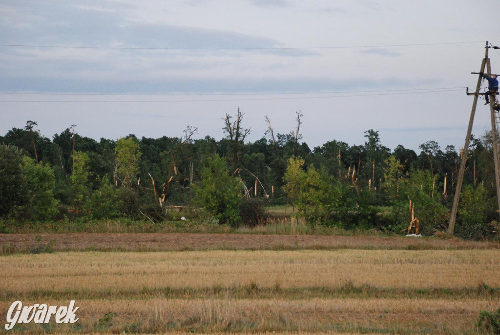 Trąba powietrzna w lublinieckim. Mija 15 lat