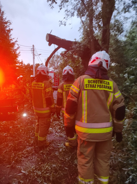Nawałnica. Dwie godziny, około 40 zgłoszeń
