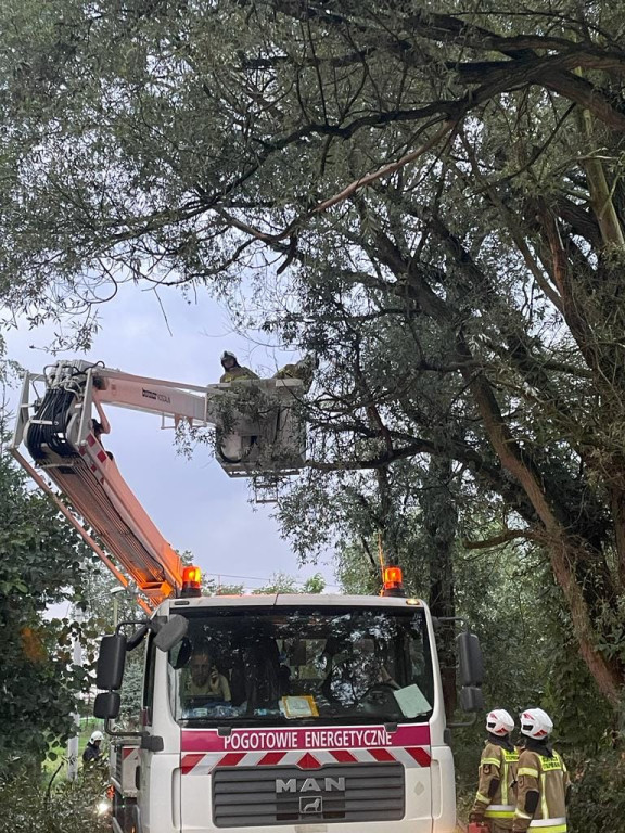 Nawałnica. Dwie godziny, około 40 zgłoszeń