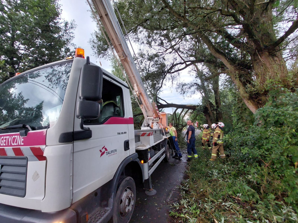Nawałnica. Dwie godziny, około 40 zgłoszeń