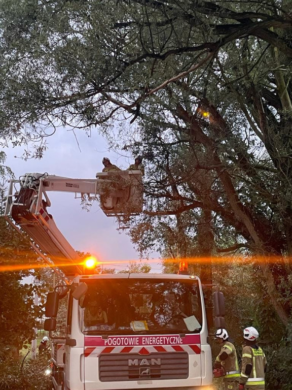 Nawałnica. Dwie godziny, około 40 zgłoszeń