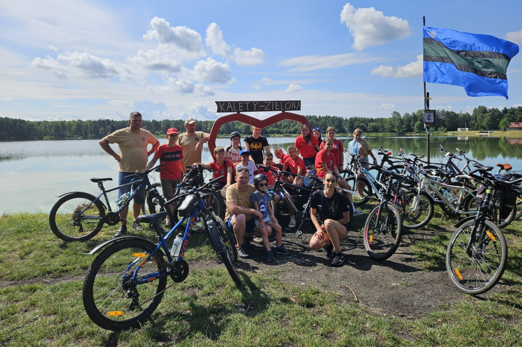 Młodzieżowa drużyna OSP pod namiotami [ZDJĘCIA]