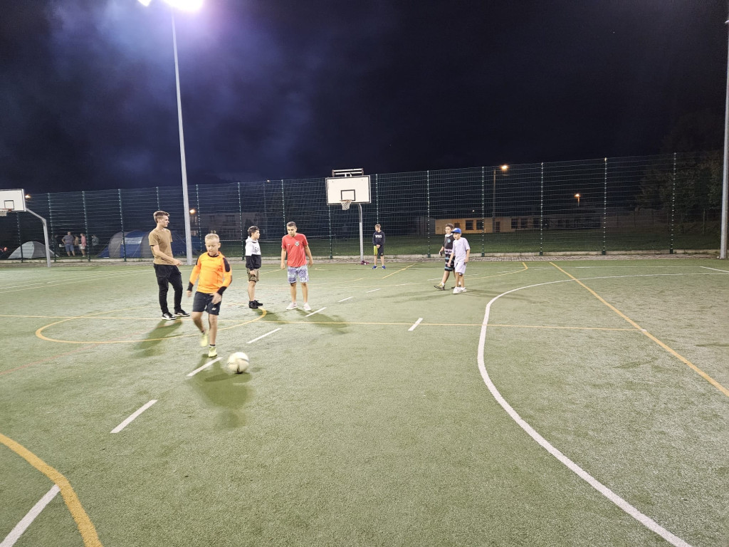 Młodzieżowa drużyna OSP pod namiotami [ZDJĘCIA]