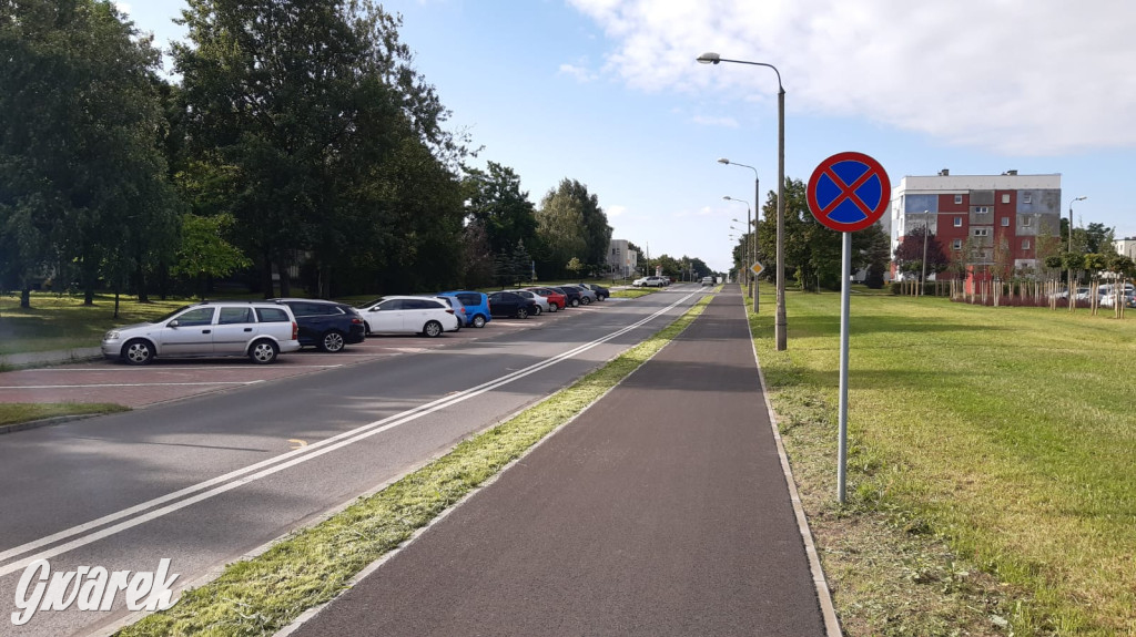 Tarnowskie Góry. Droga rowerowa ul. Litewskiej [FOTO]