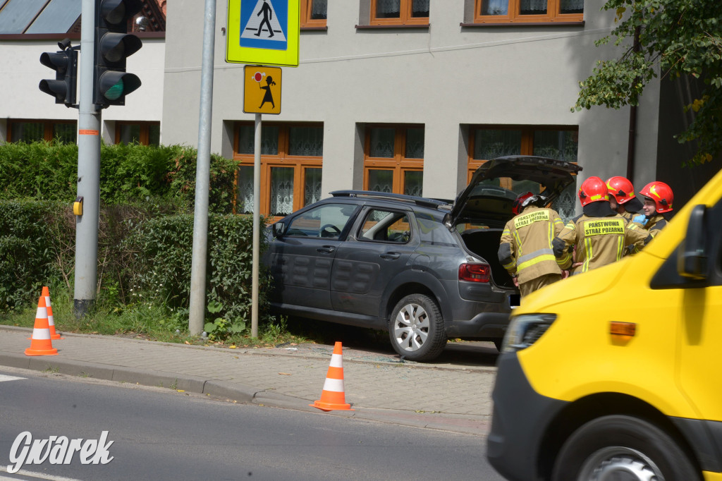 Nakło Śląskie. Wypadek drogowy