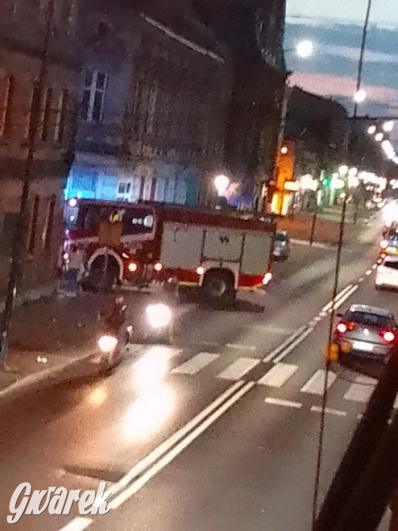 Akcja straży pożarnej w Piekarach Śląskich