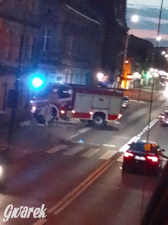 Akcja straży pożarnej w Piekarach Śląskich