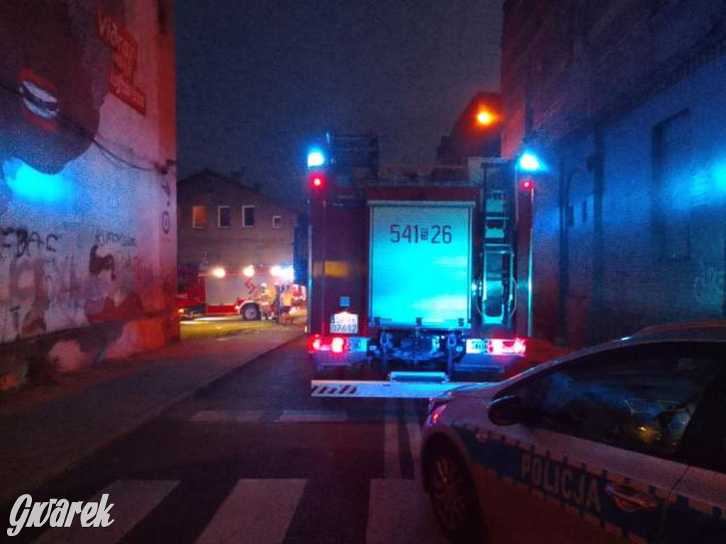 Akcja straży pożarnej w Piekarach Śląskich