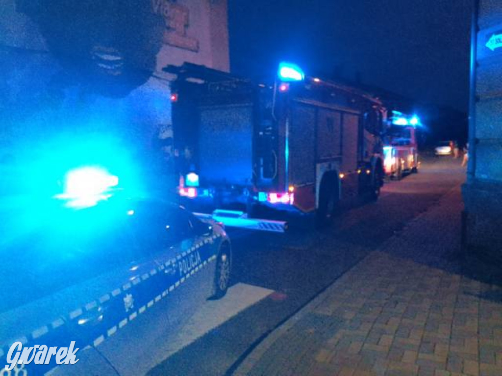 Akcja straży pożarnej w Piekarach Śląskich