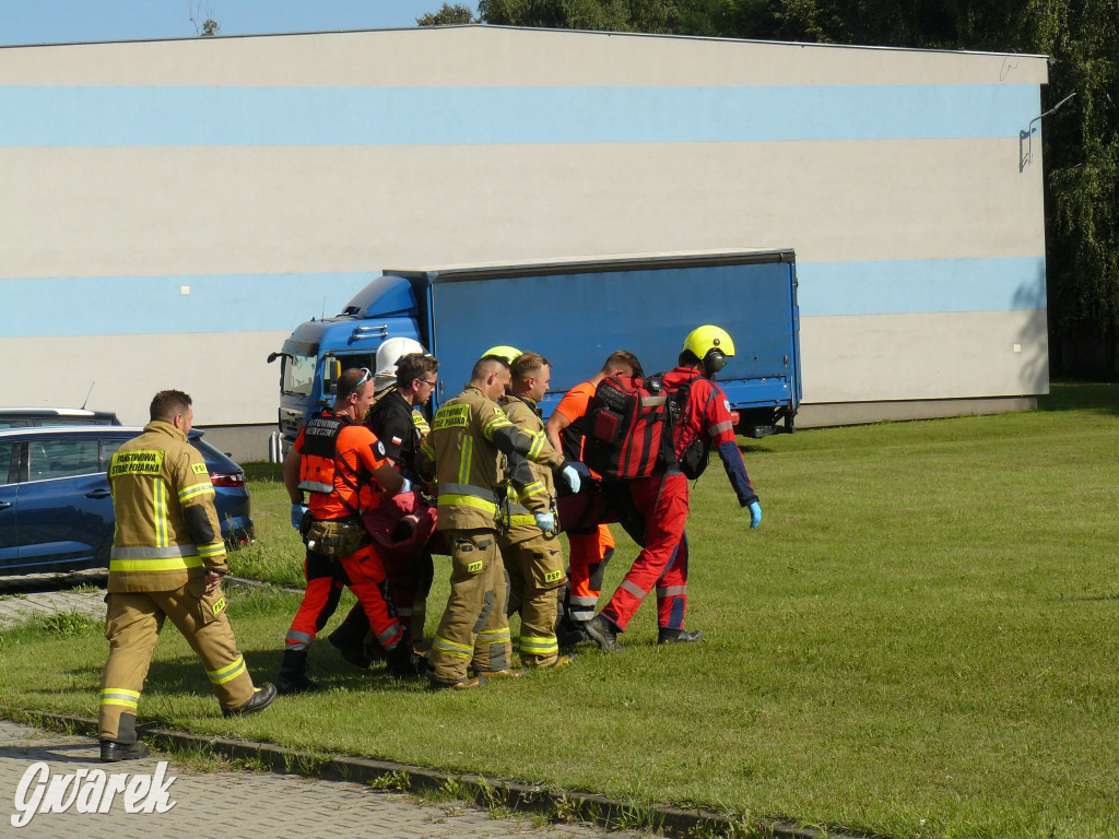 Tarnowskie Góry. Śmigłowiec LPR na Towarowej [FOTO]