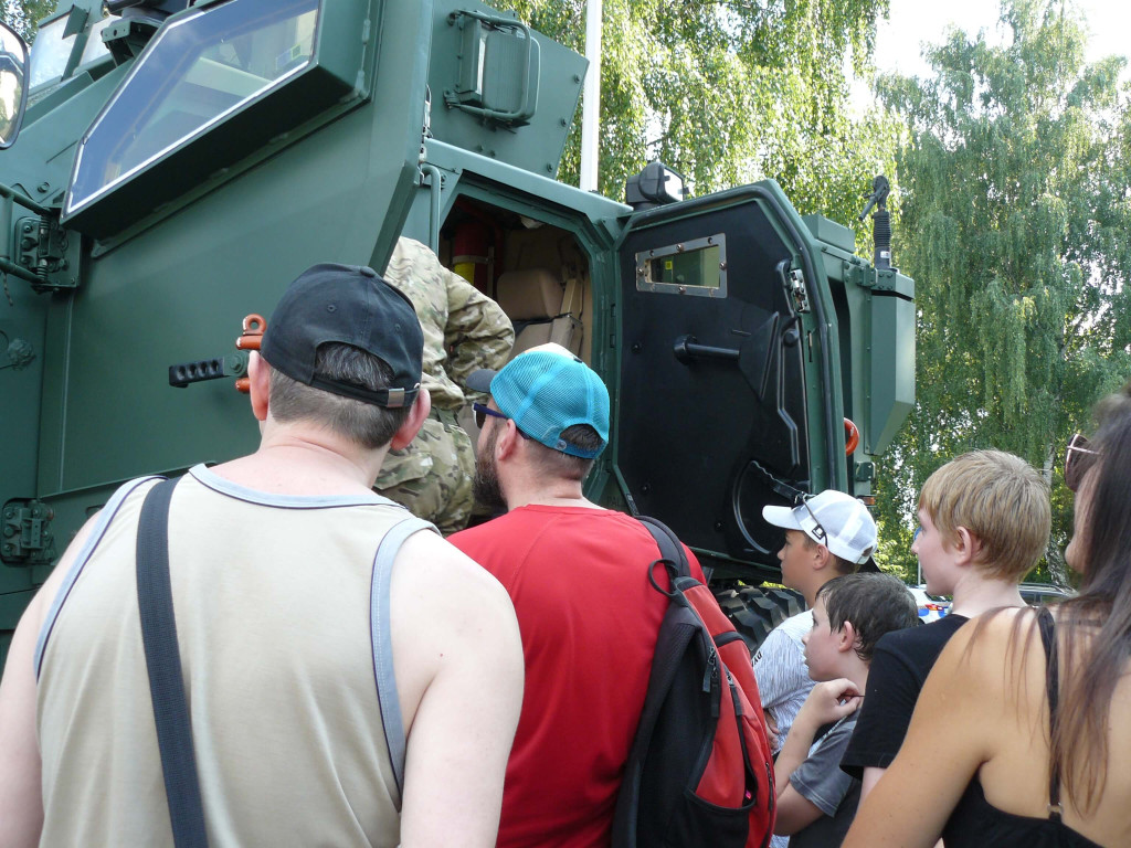 Piknik militarny. Byli żołnierze z Tarnowskich Gór